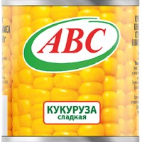 конс. Кукуруза АВС сладкая консервированная 340г*12 ж/б